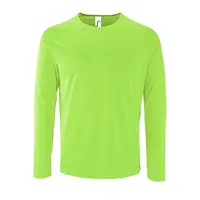 Заказать Футболка с длинным рукавом Sporty LSL Men, неоново-зеленая