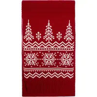 Заказать Шарф Elnik, красный с молочно-белым