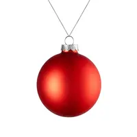 Заказать Елочный шар Finery Matt, 8 см, матовый красный